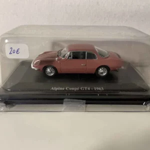 Haute Résistance Renault Alpine coupé GTA rose foncée voir violette de 1963