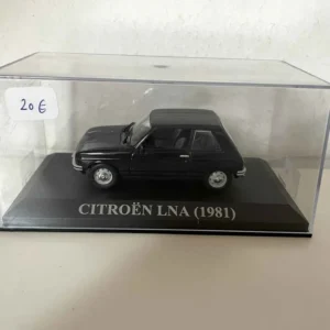 Kit d'outils mécanique Citroën LNA noire de 1981