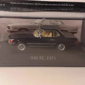 Mercedes 350SL bleue ténébreux de 1971
