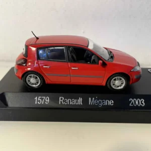 Nettoyant jantes Renault Mégane rouge de 2003 (Solido référence 1579)