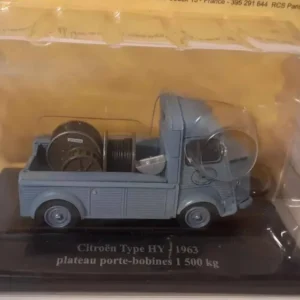 Premium Citroën type HY bleu de 1963 plateau porte-bobines 1500 kg EDF