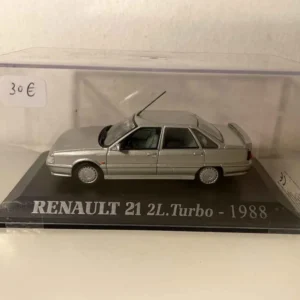 Premium Renault 21 2L. Turbo grise de 1988