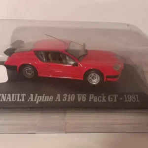 Qualité OEM Renault Alpine A310 V6 pack GT rouge de 1981