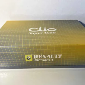Renault Clio Super 1600 (coffret collector avec 3 voitures) compatible avec Volkswagen Golf