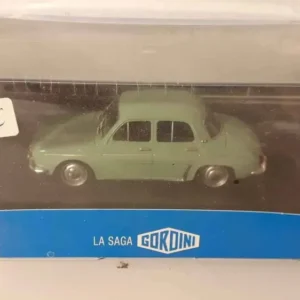 Renault Dauphine Gordini verte? de 1957 (La saga Gordini) avec Capteur de pression