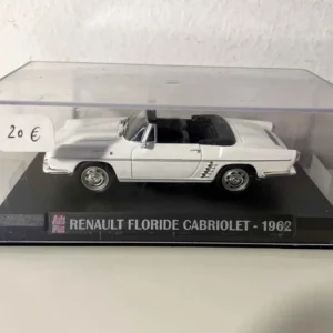 Renault Floride cabriolet blanche de 1962 - Auto Plus