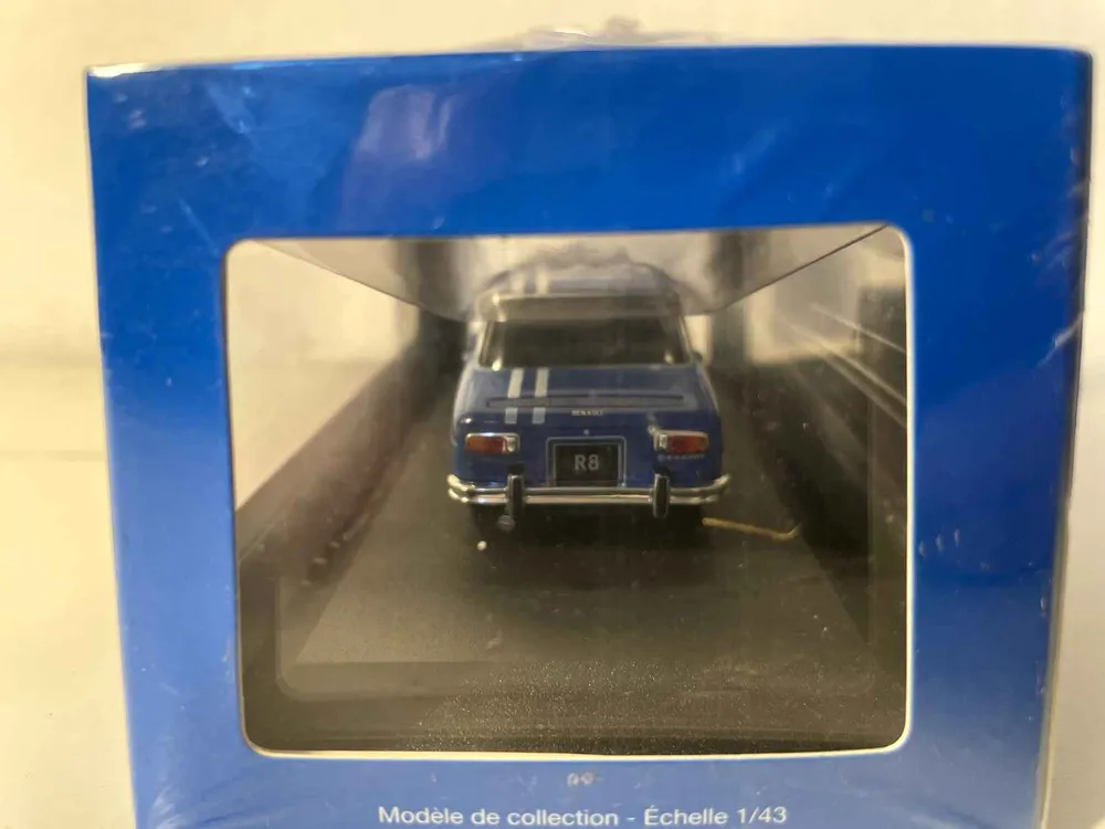 Renault 8 Gordini 1300 bleue de 1966 (la sage Gordini) avec Durée de vie prolongée