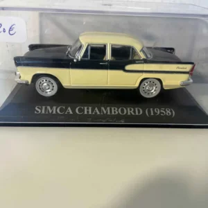 SIMCA Chambord chamois et noire de 1958