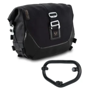 Sacoche Sw Motech Noir jais Édition + Cadre pour Interceptor/Continental GT - Côté Droit