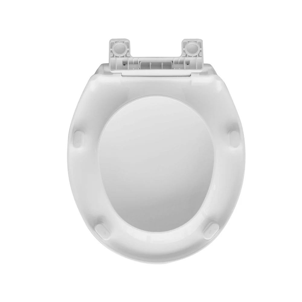 Siège WC universel airbag de Metaform avec chute freinée charnières en ABS
