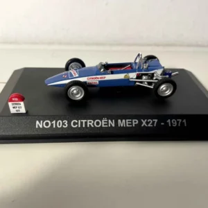 Citroën MEP X27 bleue et blanche de 1971 - collection NOSTALGIE référence NO103