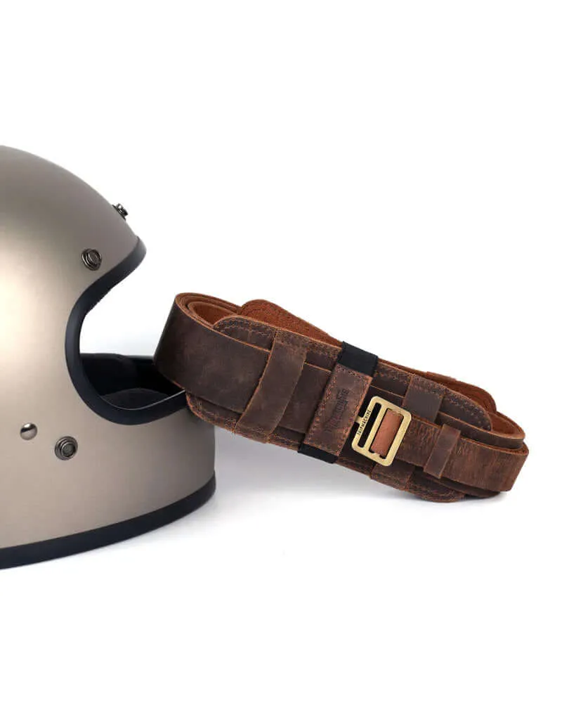 Couvre-selle imperméable Umhängetasche für Helm Braun Trip Machine