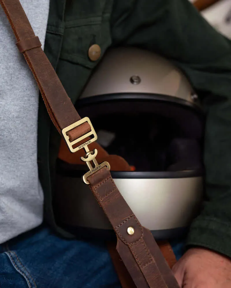 Couvre-selle imperméable Umhängetasche für Helm Braun Trip Machine