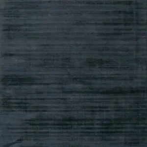 Handwoven Dark Marine Wool / Viscose Rug