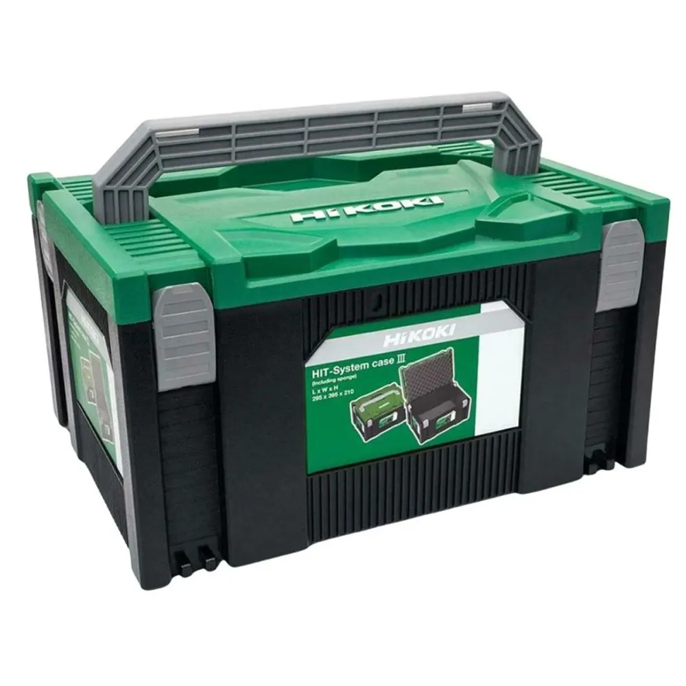 HiKOKI HSC3 Type 3 Combinable en pile Carry Case 402546 Empty