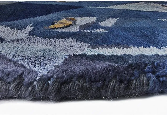 Panther Limited Edition Irregular Créé à la main Rug