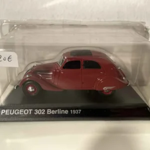 Peugeot 302 berline bordeaux de 1937