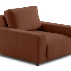 Pivoine - fauteuil en velours texturé pour stockage extérieur
