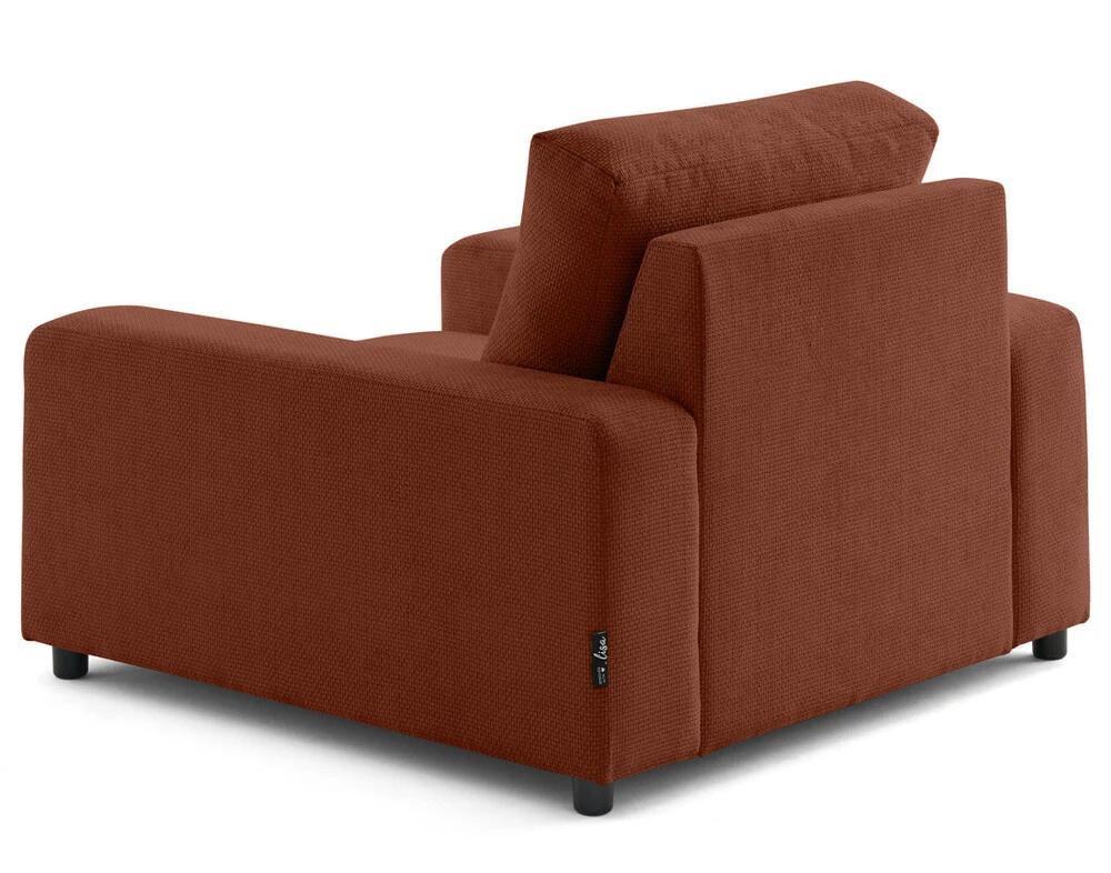 Pivoine - fauteuil en velours texturé pour stockage extérieur