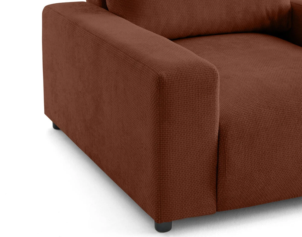 Pivoine - fauteuil en velours texturé pour stockage extérieur