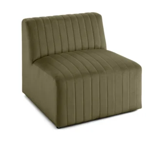 Protège-mains Nova - module d'assise sans accoudoirs - en velours
