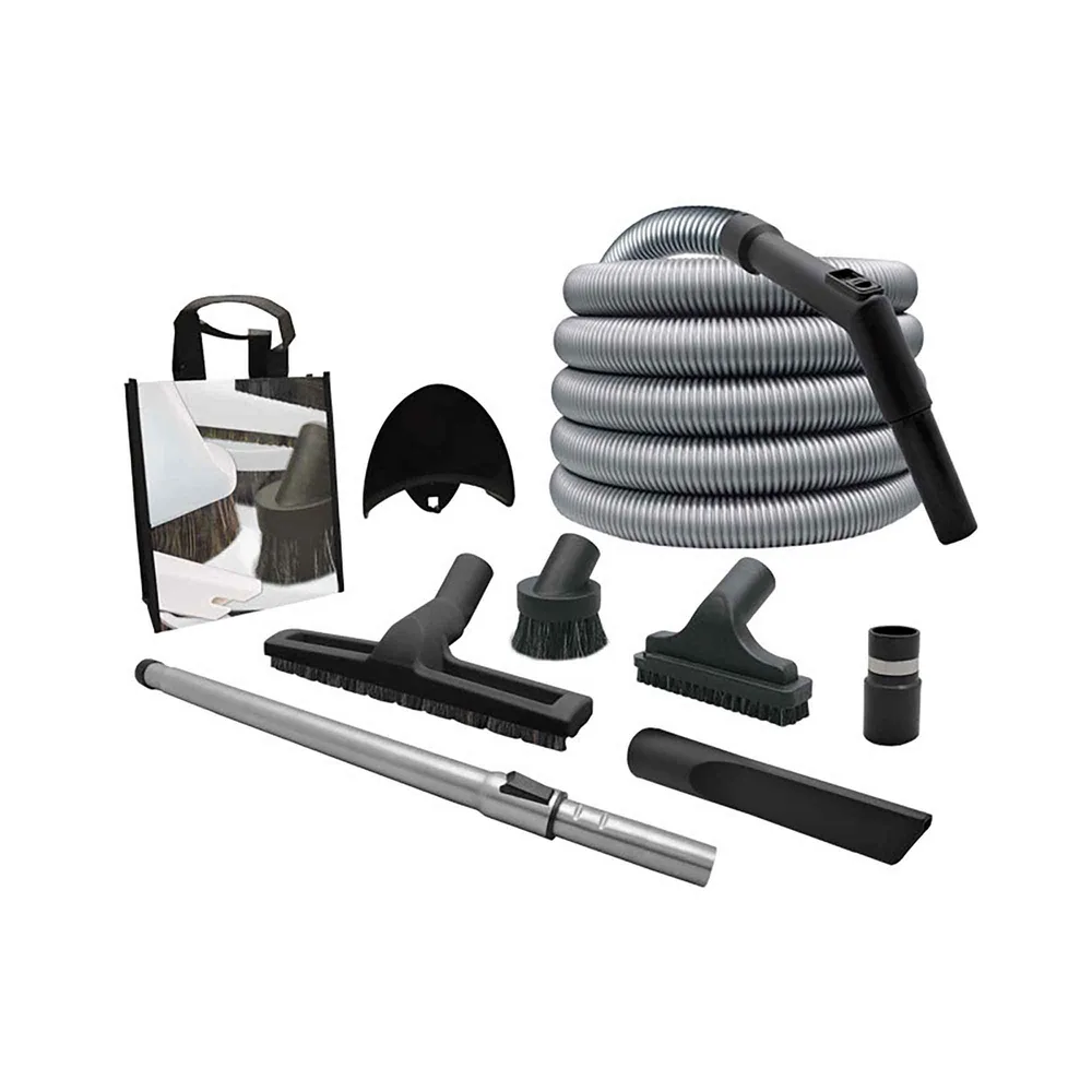 Rétroviseur sport Ensemble d'accessoires d'aspirateur central pour garage de luxe, 8 pièces