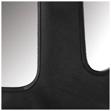 Rétroviseur sport HOOD, FOLDING FRAME, VINYL, NOIR JAIS NO HEADER RAIL, FIXED REAR WINDOW