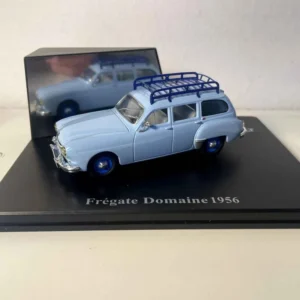Rétroviseur sport Renault Frégate Domaine bleue claire avec galerie de 1956 (coffret boite rectangle) - ELIGOR