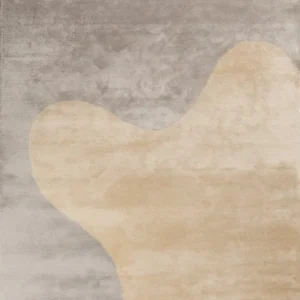 Sangle de fixation Handwoven Nasai Silk Pale Grey Luxury Laine / Viscose Rug