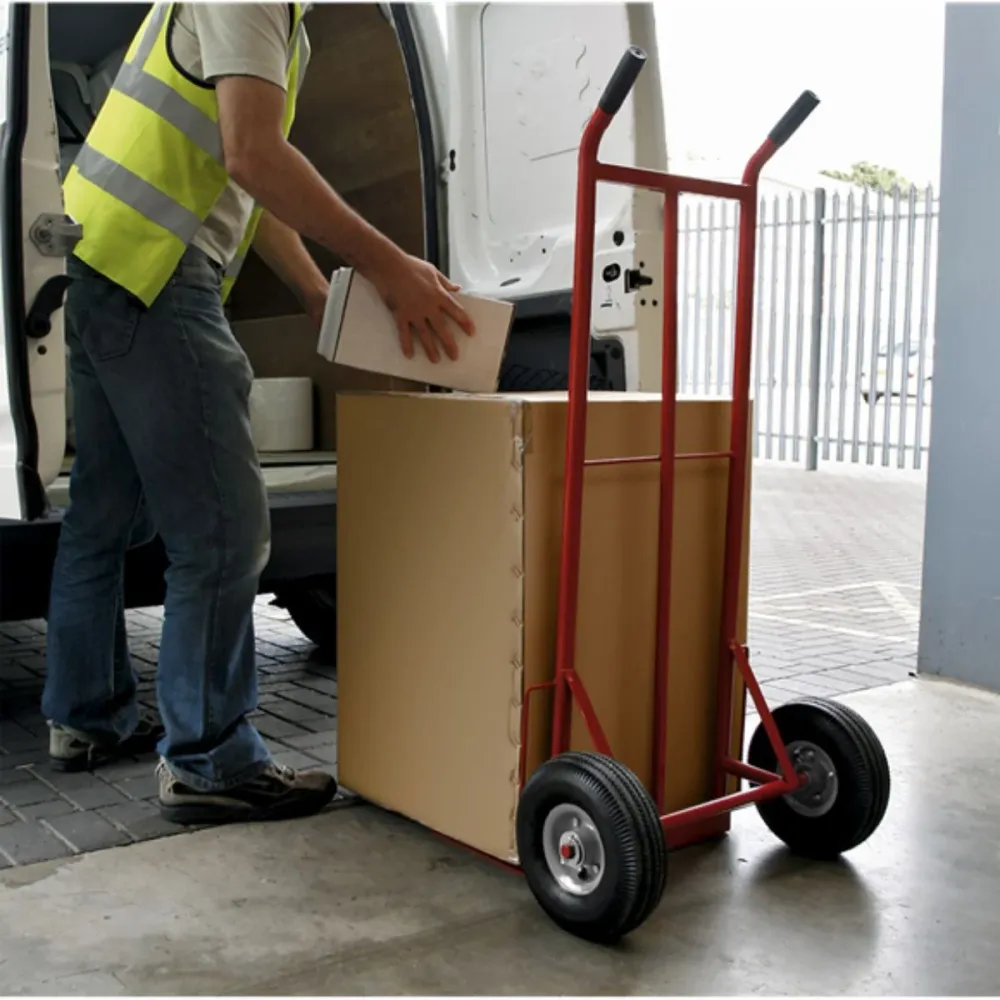 Sealey CST990 Folding Sack Truck 250kg Pneumatic Tyres
