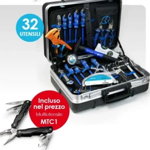 VALIGIA ABS ATTREZZATA CON UN ASSORTIMENTO DI 32 UTENSILI CEMBRE PROMO-GPT03/MTC