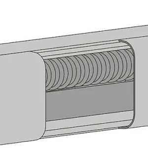 Amorce droite pour goulotte 80 x 60 mm unique climatiseur fixe Autogyre