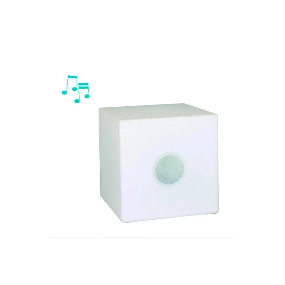 Bloc lumineux LED RGBW Cuby 45 éclairage et musique intégrés avec Garantie Constructeur