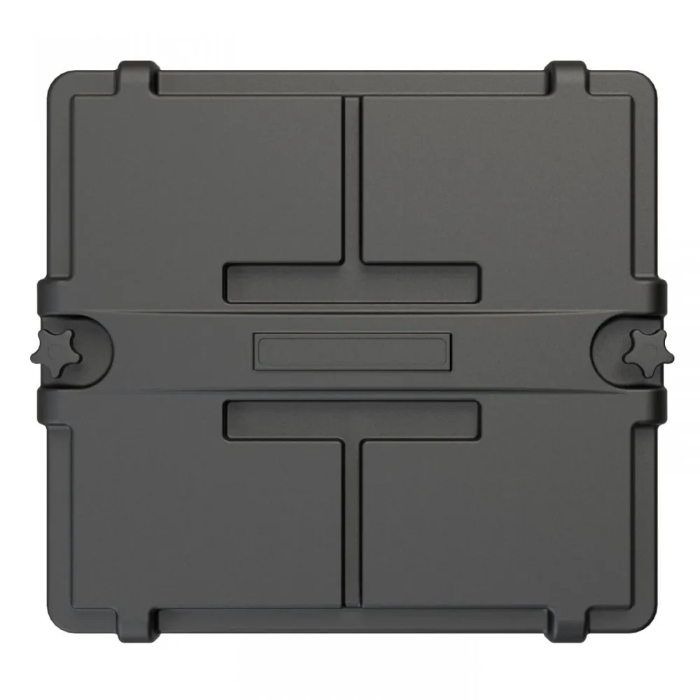 Dual 8D Battery Box and 2 Fastening Knobs Commercial Battery Boxes NOCO HM485 (Pack 4)