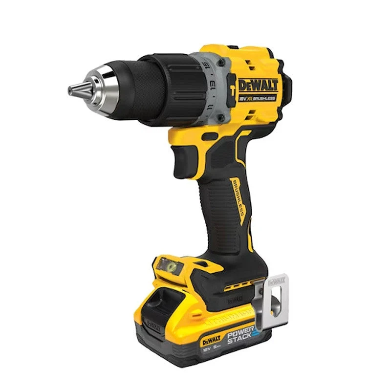 Pack 2 outils 18V DEWALT DCK2050H2T-QW : perceuse DCD805 et boulonneuse DCF850 Brushless avec coffret et 2 batteries 5,0 A...