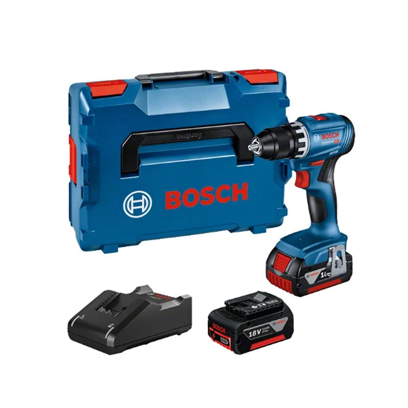 Perceuse - visseuse sans fil BOSCH GSR 18V-45 06019K3204 + 2 batteries 3Ah 18V en L-Boxx Professionnal avec 3 ans de garantie