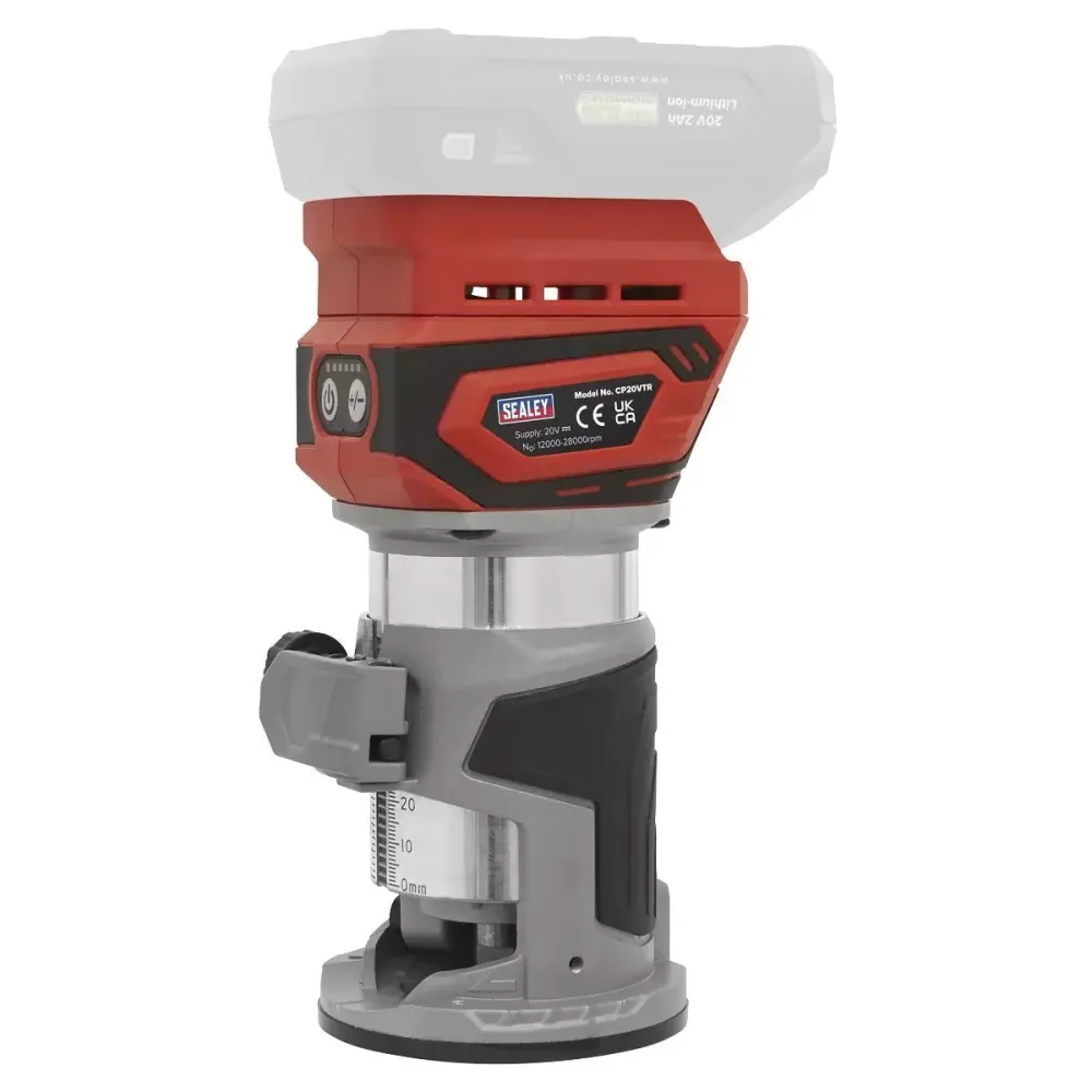 Sealey CP20VCOMBO12 2x20V Autonome Router & Combi Drill Kit -2 Batteries