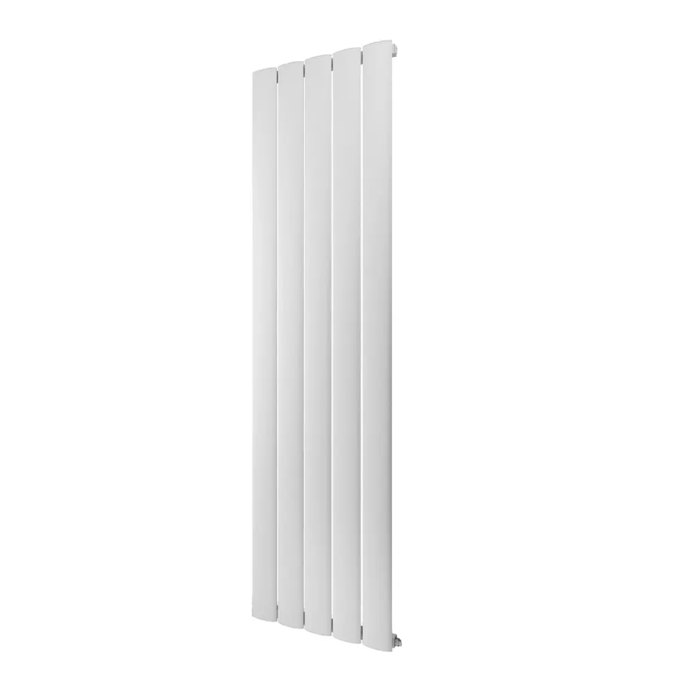 Radiateur aluminium hydraulique à 3 éléments de forme ovoïdale cm 28x180 entraxe cm 28 modèle Kony - Blanc