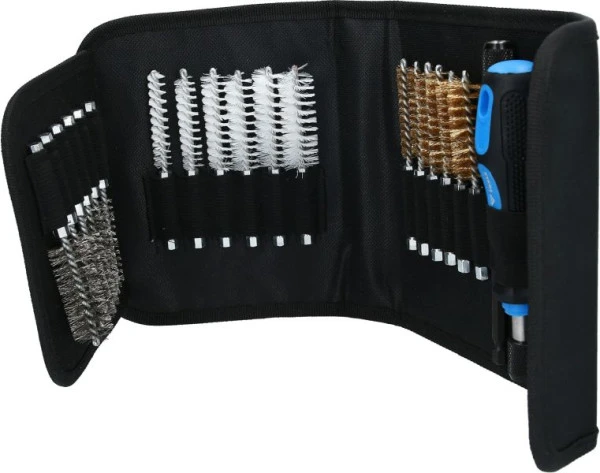 Jeu de brosses de nettoyage Brilliant Tools 20 pièces BT103000 prendre à bas prix