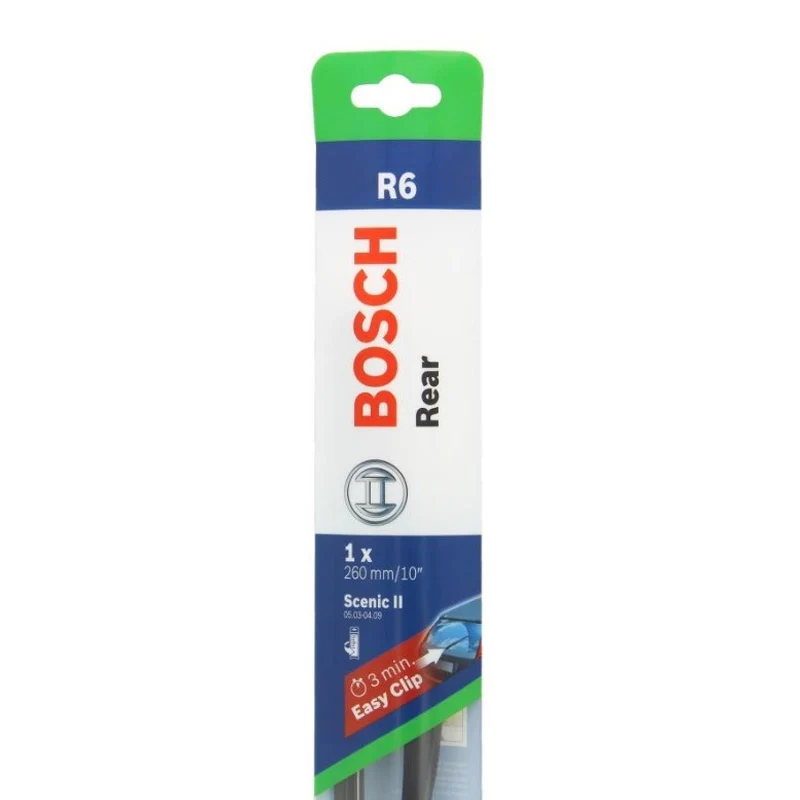 Essuie-glace arrière BOSCH 3397011250 260 mm plat Haute Performance Pluie
