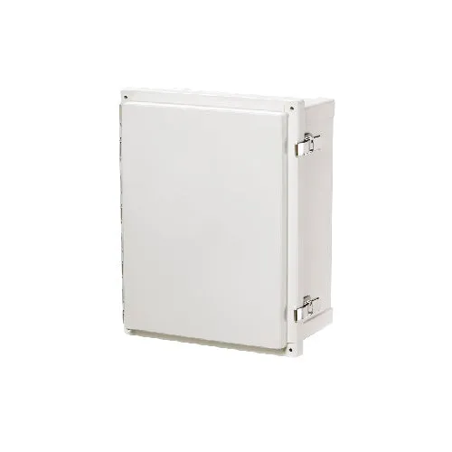 Hinged Opaque Cover Stainless Métal Latch Padlockable 12 X 10 X 6 AR12106CHSSL