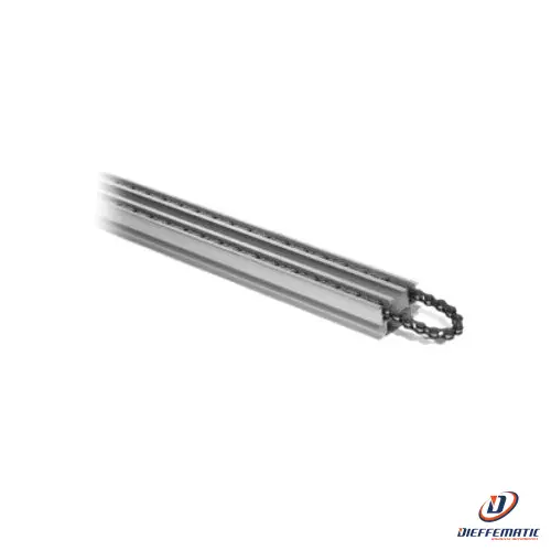 Accessorio Guida Aggiuntivo 0,8M + Catena Nice Sr08C Automazione Automatismi compatible avec Mercedes Classe