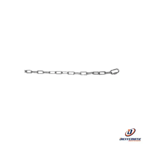 Catena Acciaio Zincato Allmatic 64000405 Automazione Automatismi Originale Résistant aux vibrations |
