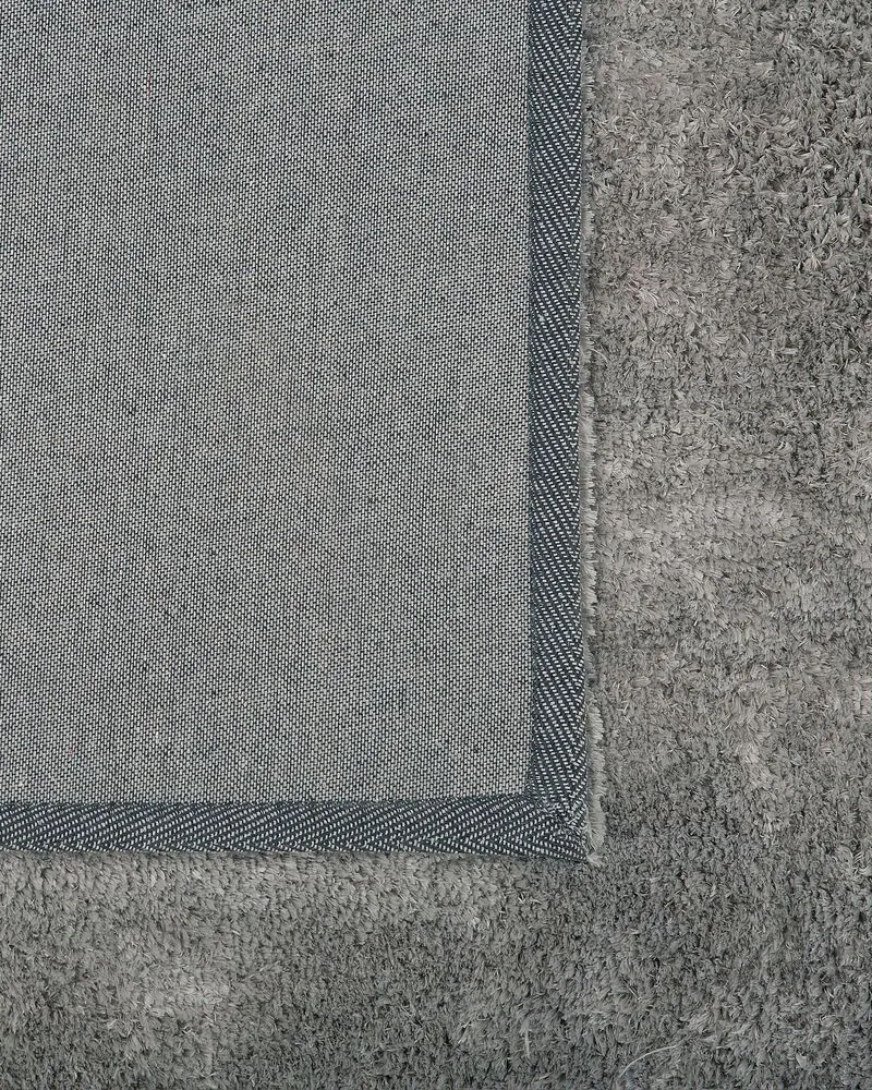 Vloerkleed tissu synthétique lichtgrijs 80 x 150 cm EVREN