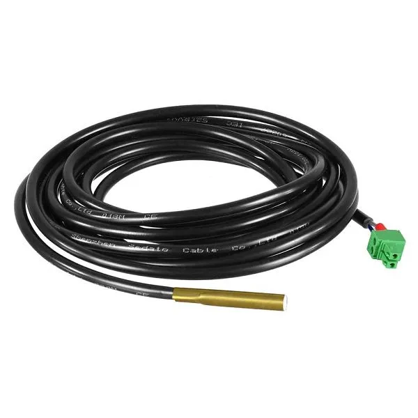 Capteur de température Offgridtec pour contrôleur de charge PWM Pro et MPPT Pro Duo série 3m 1-02-010930 commander à bas p...