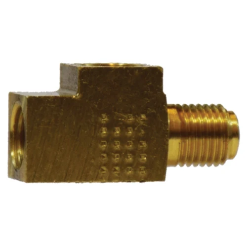 3/16 Inch Inverted Flared Seat 3/16 Inch Inverted Flared 1/4 Inch Towed Trailer Brake Tee 12146