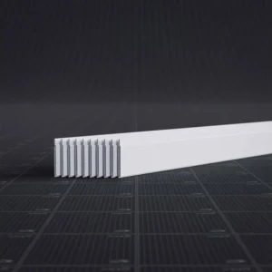 Lambris VINYLE 100 mm - Lot de 10 Lames - Blanc - 2,60 m, 2600 x 100 x 8 mm (2,60 m²)