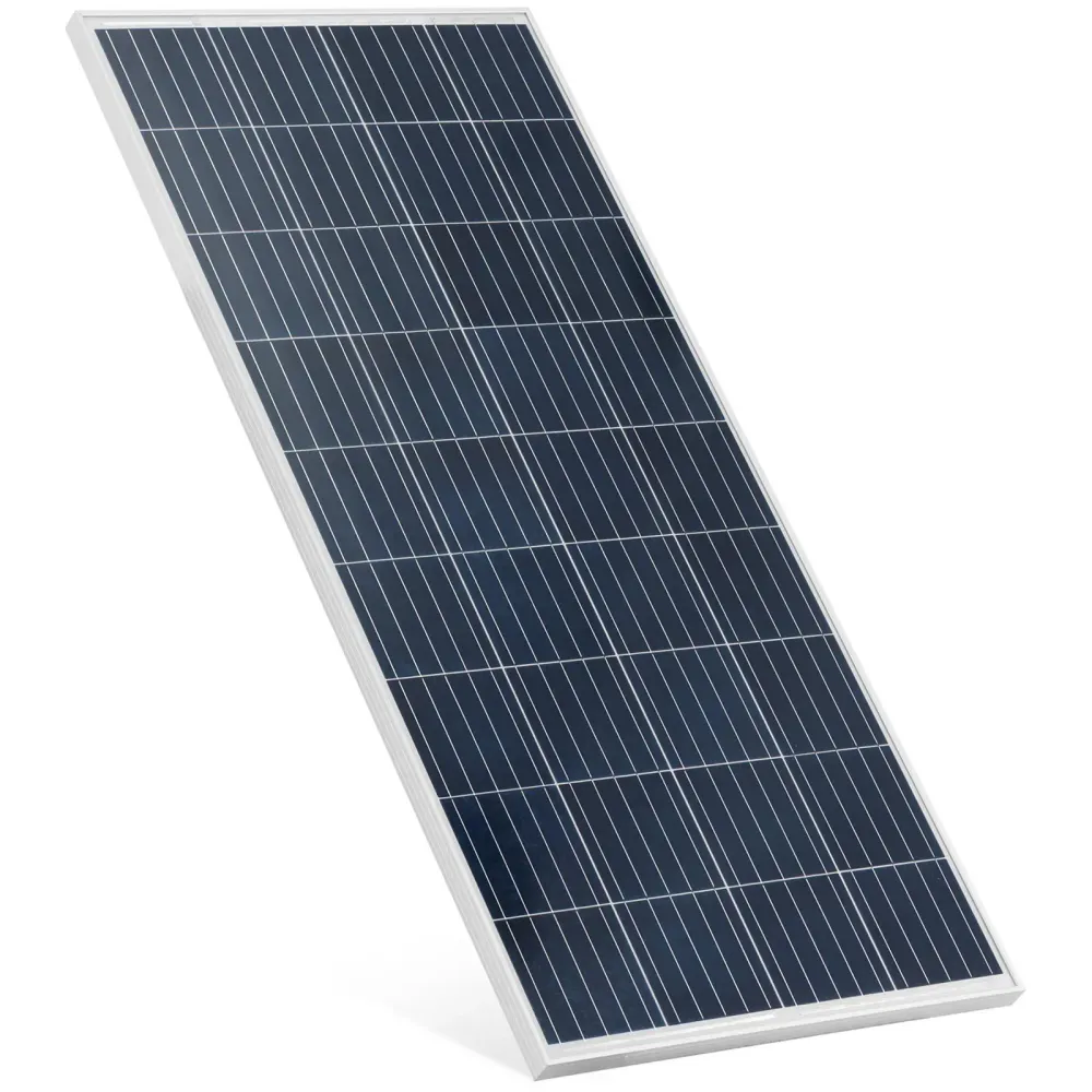 Panneau solaire souple 170 watts 22.03 v avec diode -pass aluminium plastique verre trempé silicone - 14_0009461