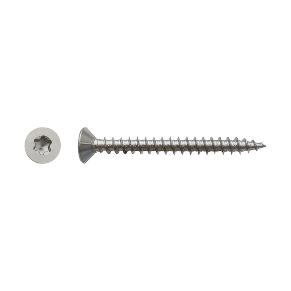 Vis pour panneaux agglomérés tête fraisée Torx® Inox A2 - 4,5 x 45 mm - BIVI