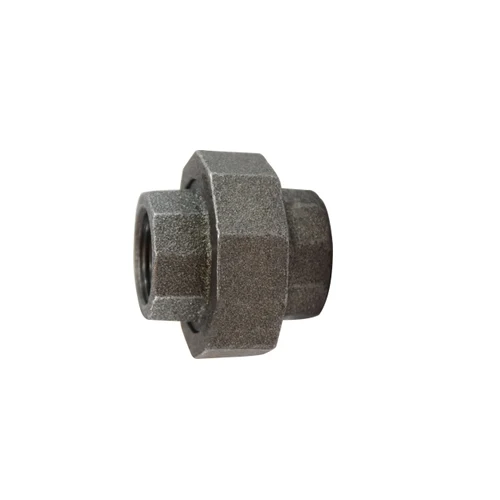 1-1/4" Extra Heavy 300 Malleable Fer Brass Seat Black Union Fittings 69606